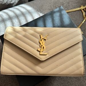Ysl chain wallet